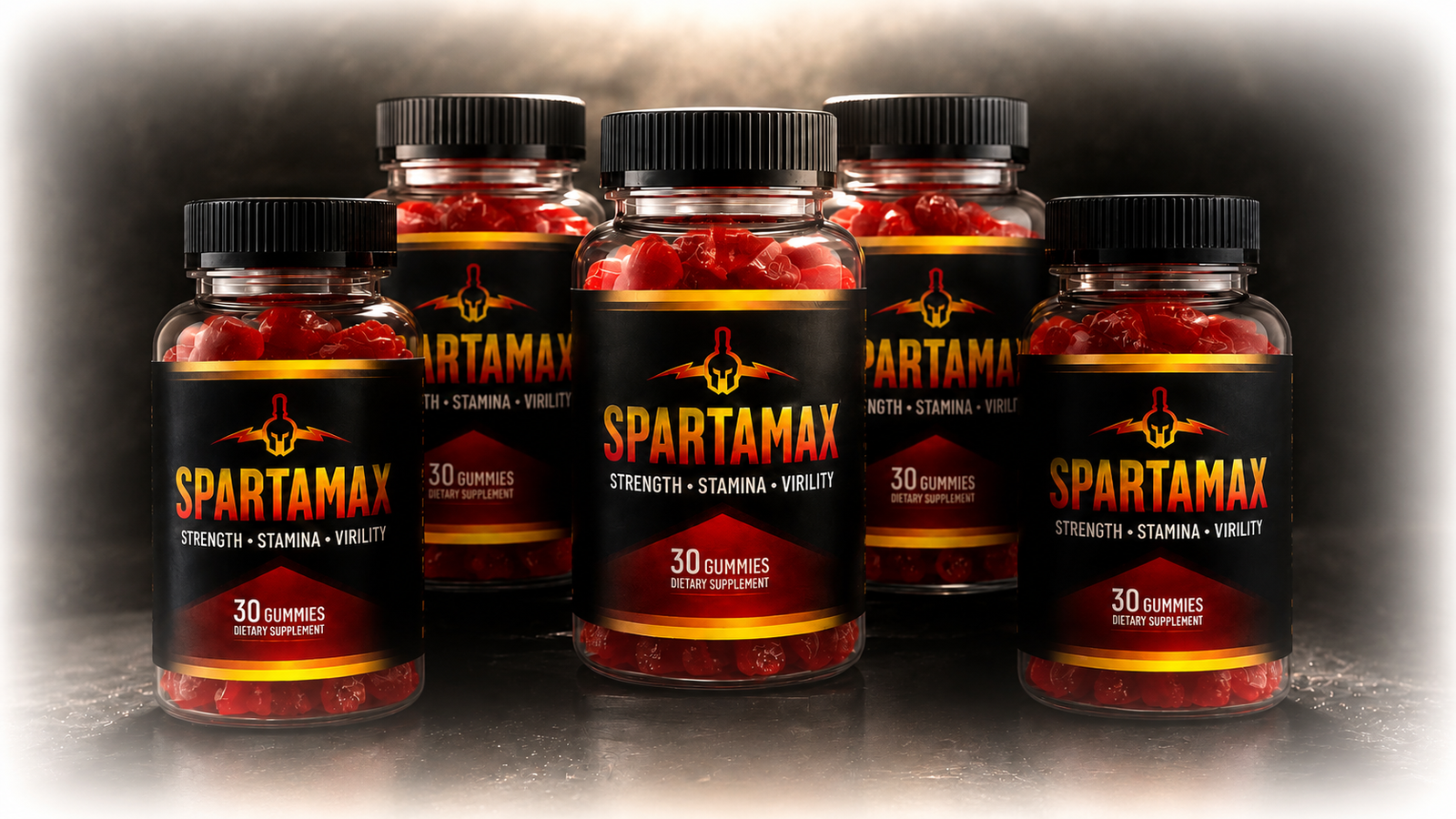 Spartamax bottle lineup
